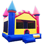 Colorful Castle Bounce House Rental